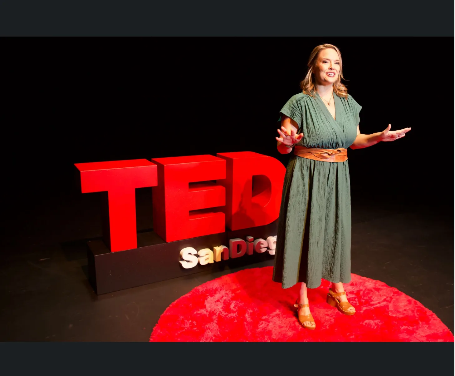 Gave a TEDx talk