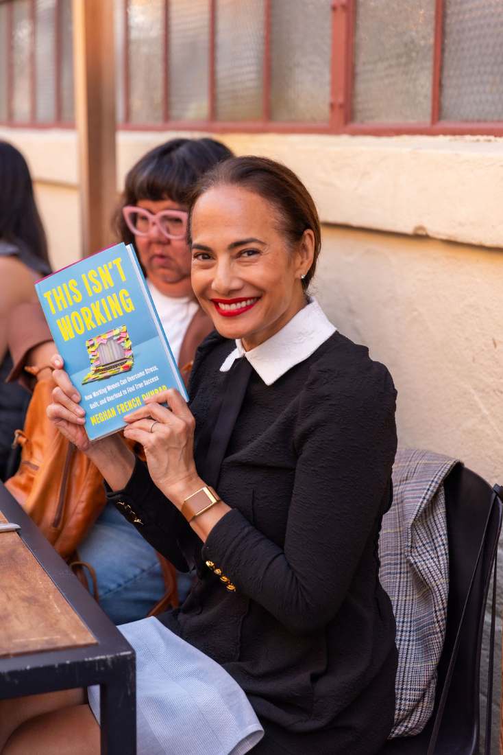 A reader smiling with This Isn't Working